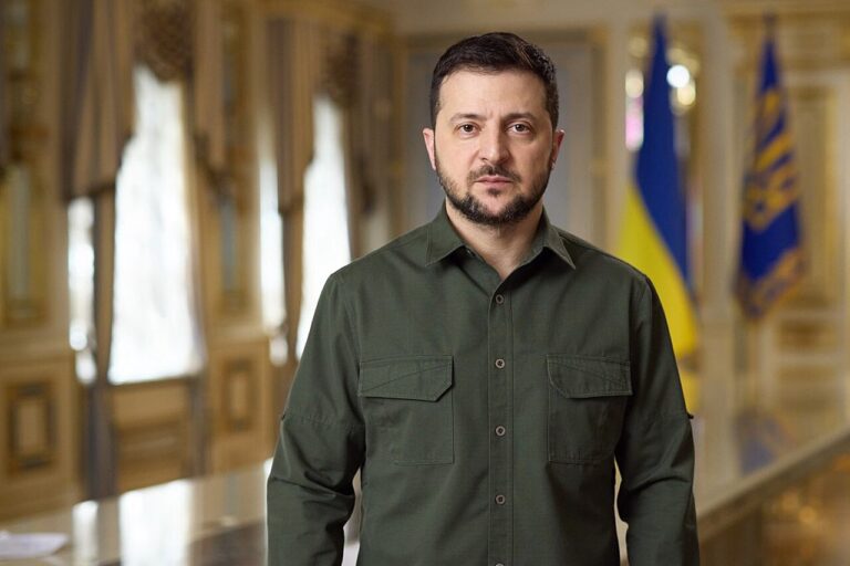 Volodymyr Zelensky portrait