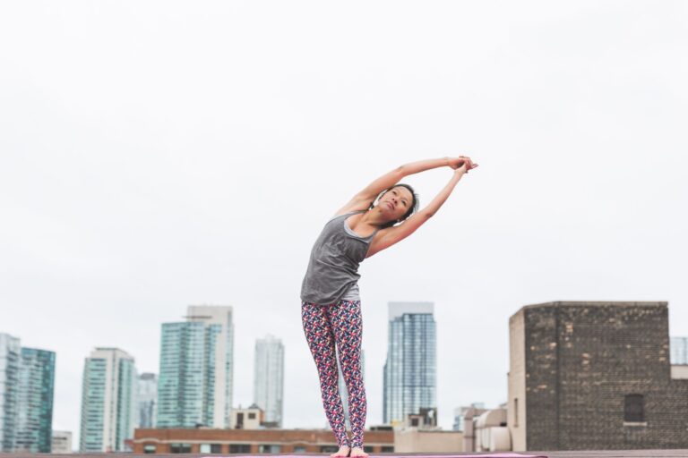 Ukrainian gymnast Sasha Paskal performs in New York after losing leg in war