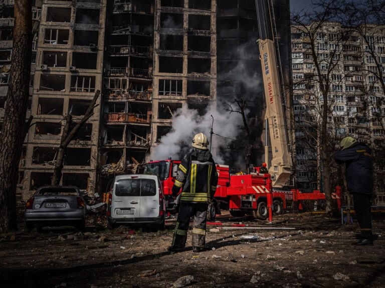 Kyiv strikes kill 17 as Russia targets critical infrastructure